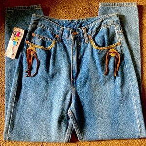 Vintage Gazoz jeans. Light wash. Tag size 13